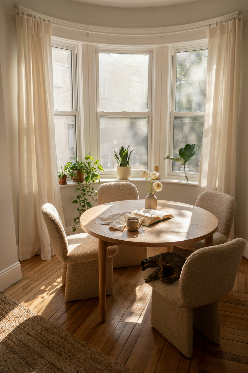  Bay Window Breakfast Nook