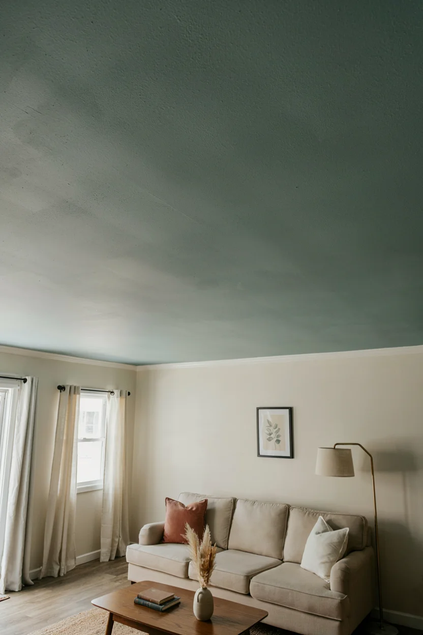 Bold Ceiling Color Update