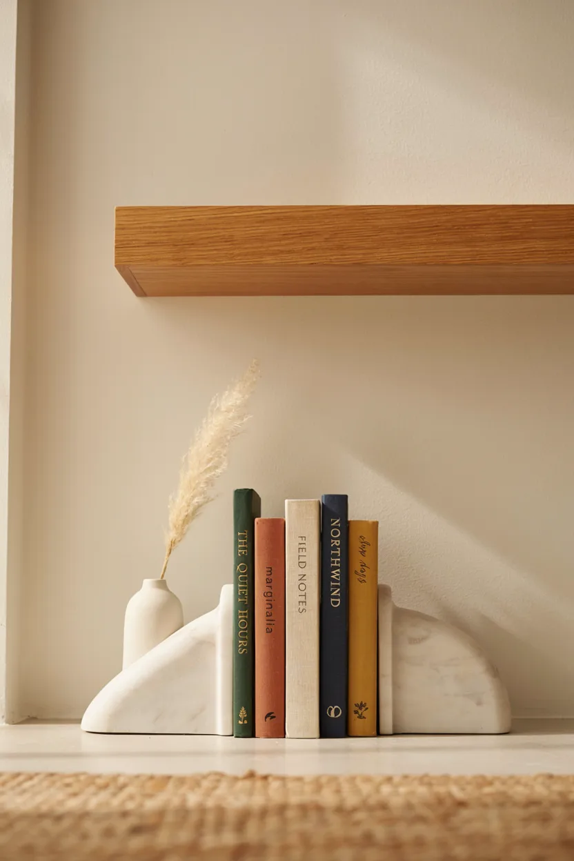 Bookends as Decorative Anchors