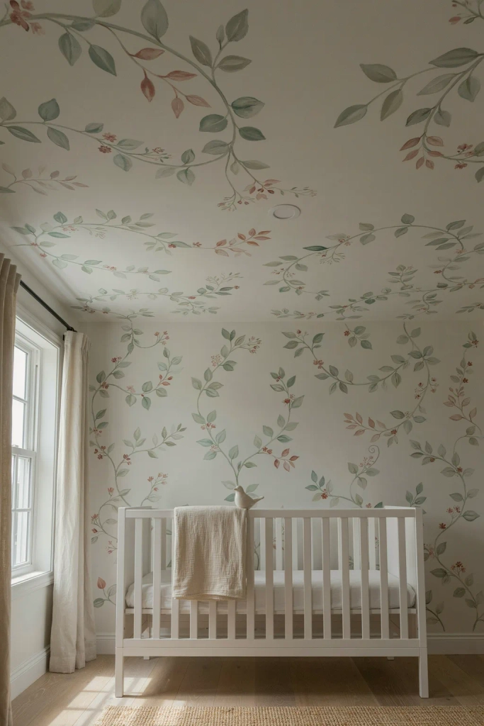 Botanical Ceiling Mural