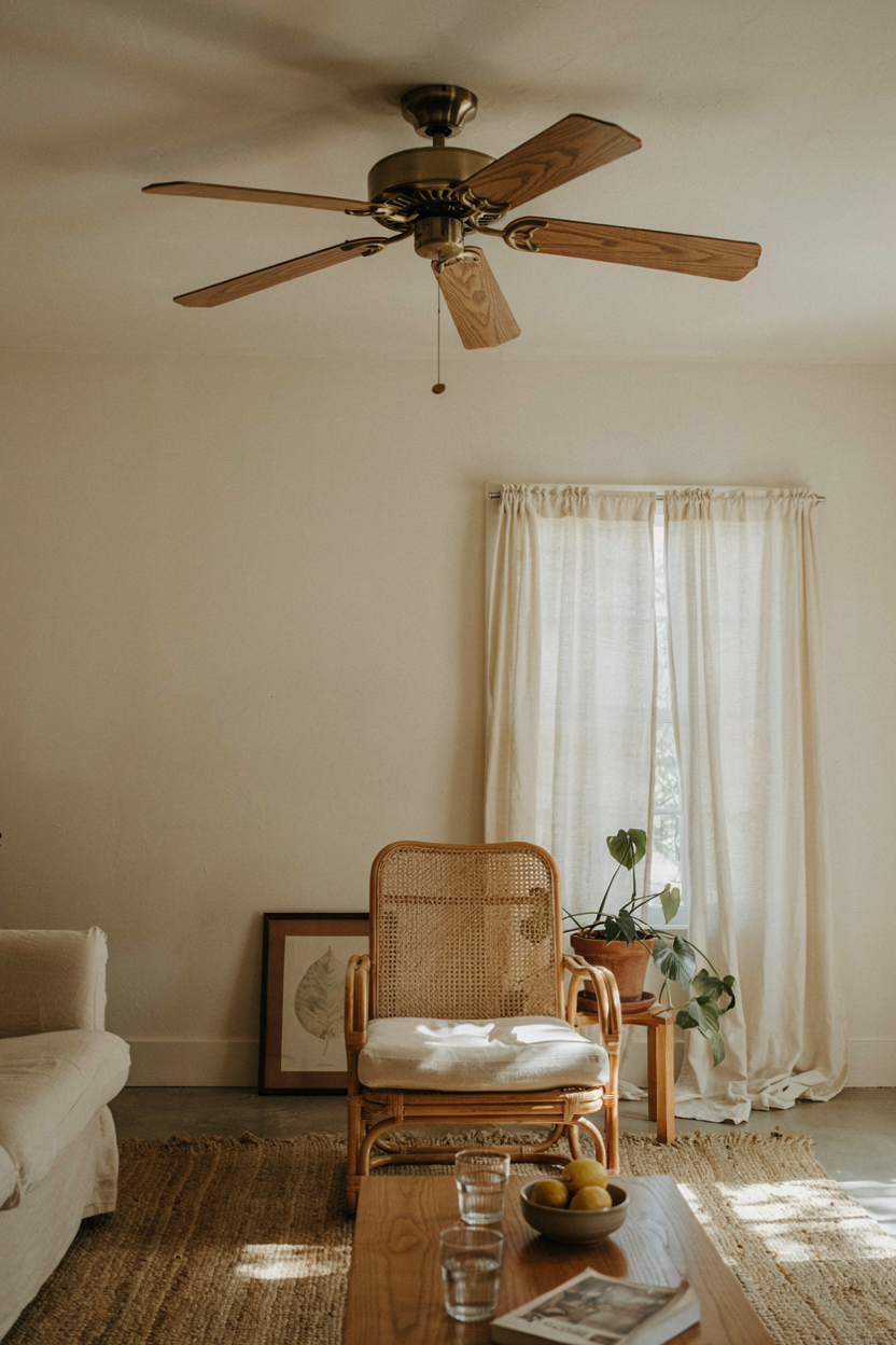 Breezy Ceiling Fans with a Vintage Touch