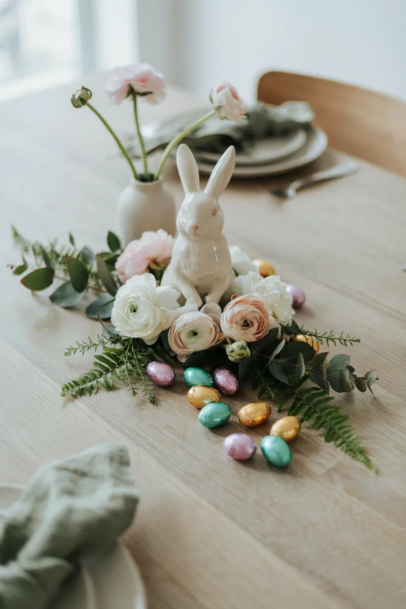 Bunny-Themed Centerpiece