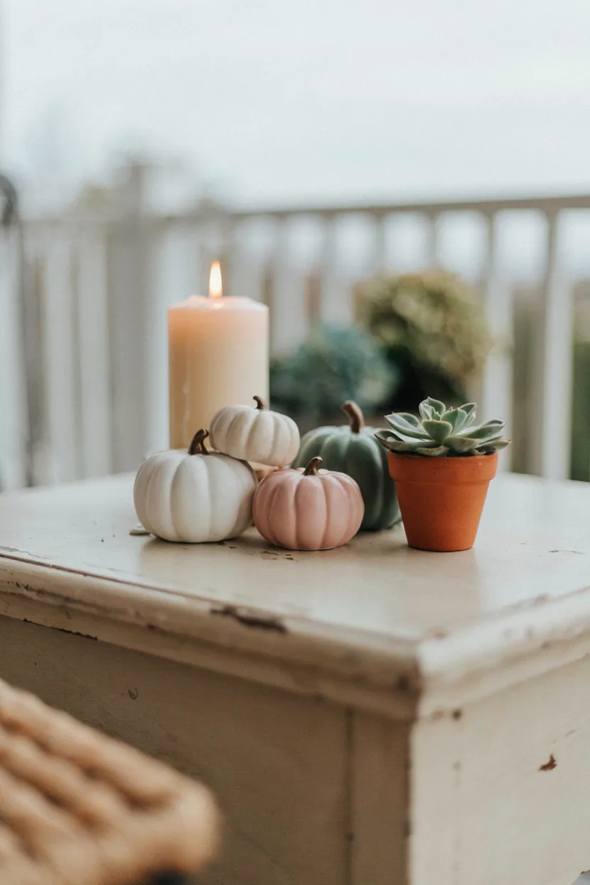 Ceramic Pumpkin Accents