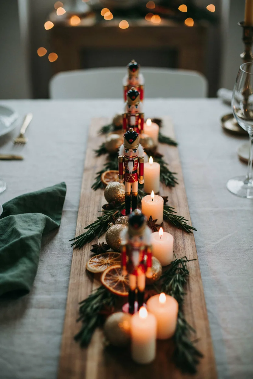 Charcuterie-Style Nutcracker Display