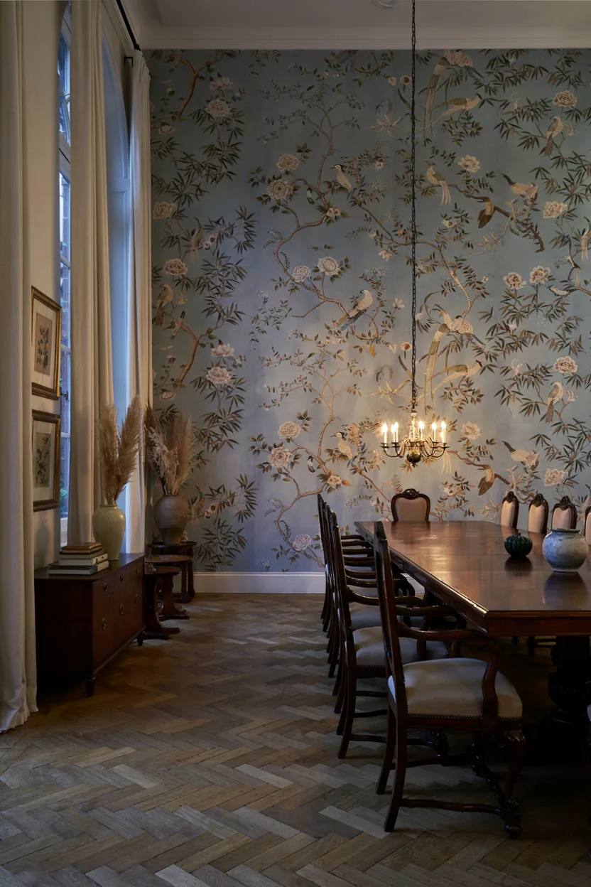 Chinoiserie Wallpaper