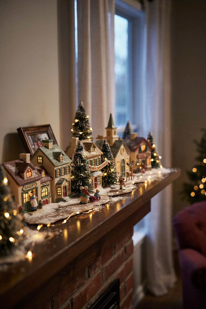 Christmas Village Display