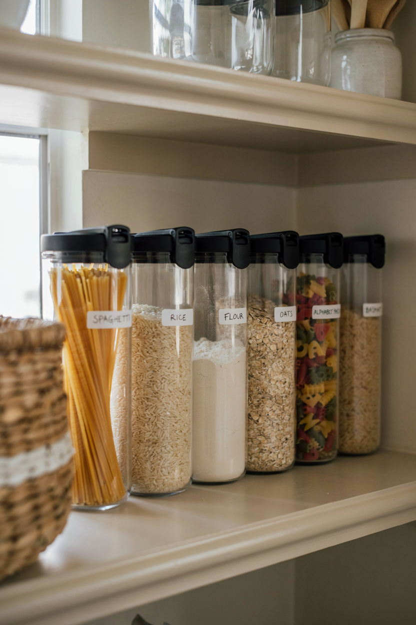 Clear Airtight Storage Containers