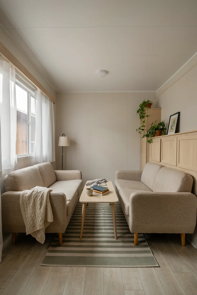 Compact Loveseat Pairing