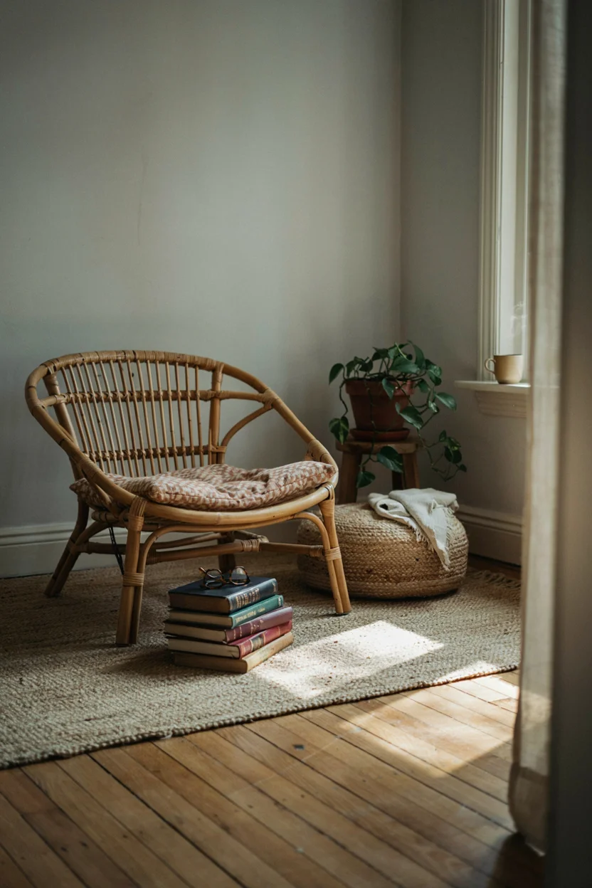 Cozy Reading Corners with Boho Charm