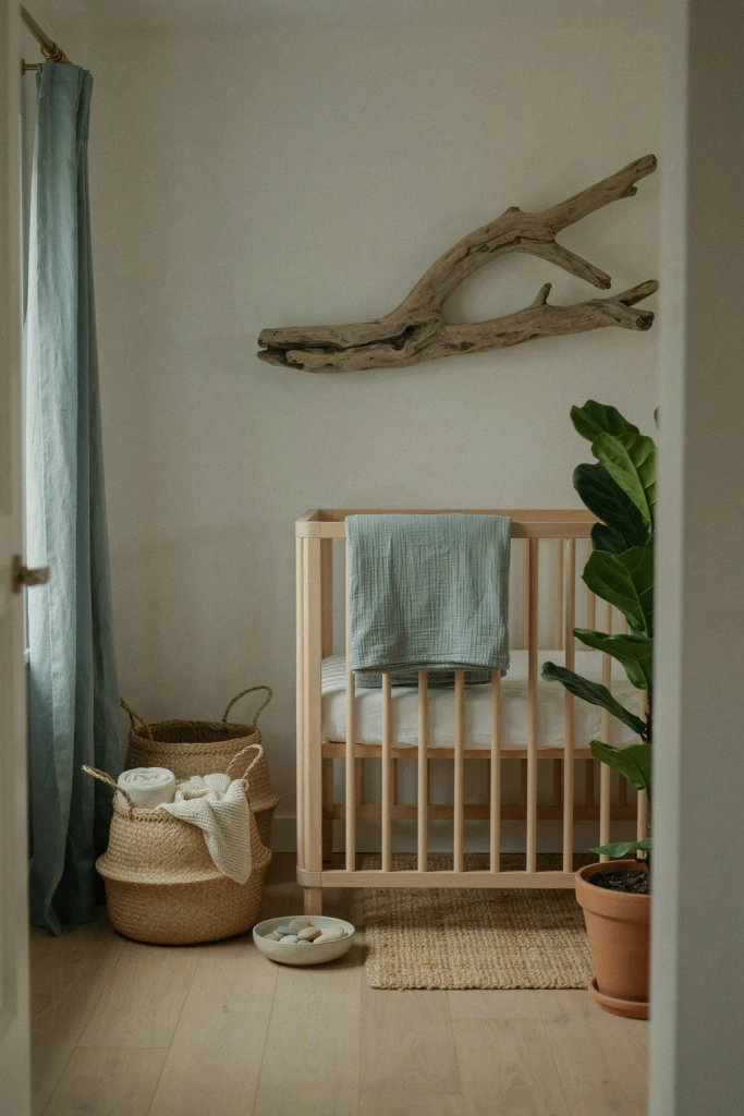 Driftwood and Coastal Nature Theme