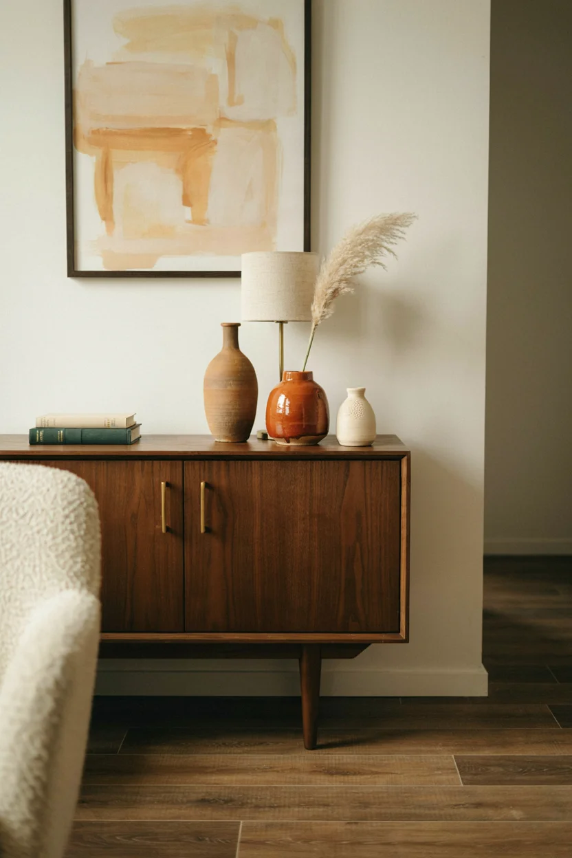Earthy Ceramic Vase Grouping