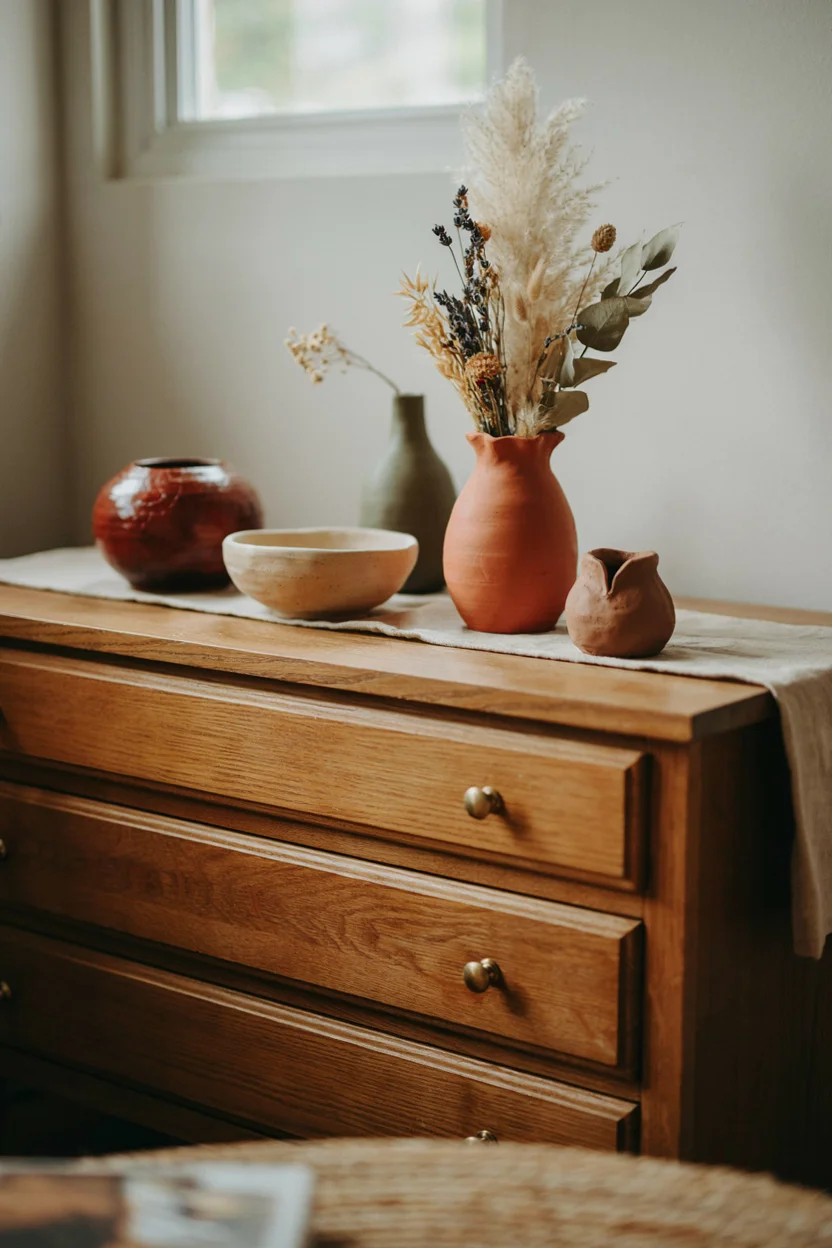 Earthy Clay Pottery Decor