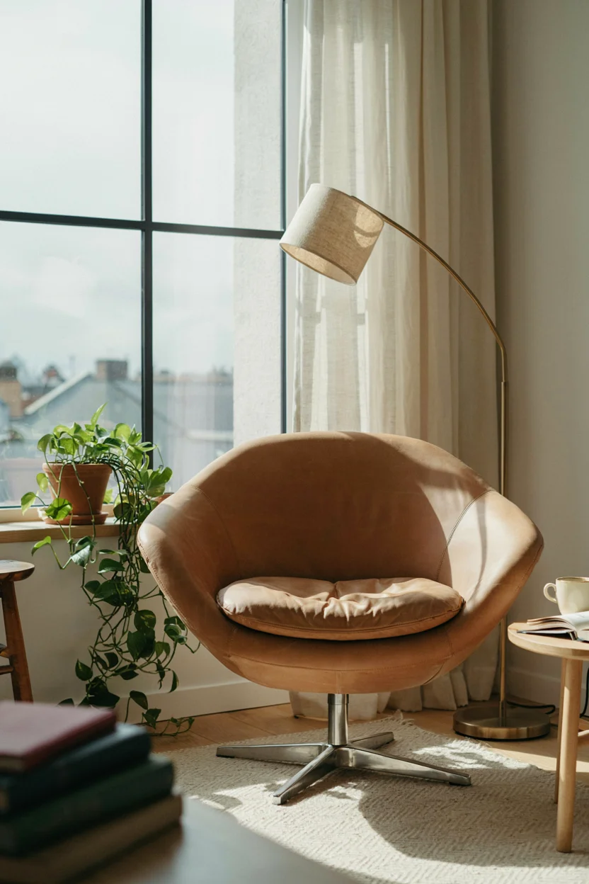 Egg Chair Corner Lounge

.