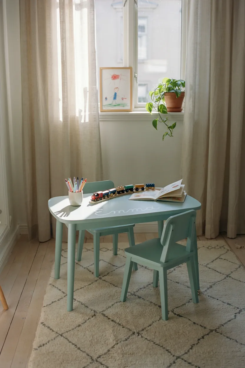  FLISAT Kids Table Personalization