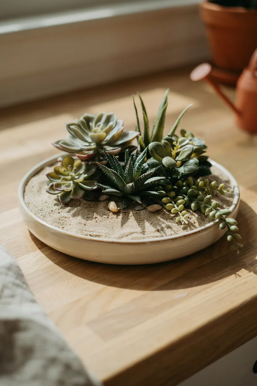  Fake Succulent Garden Display