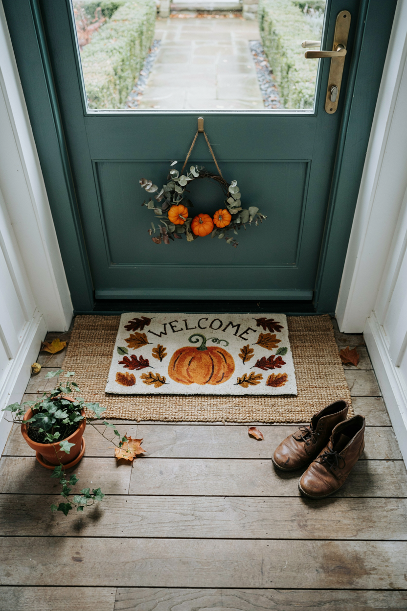 Fall Doormat Layering