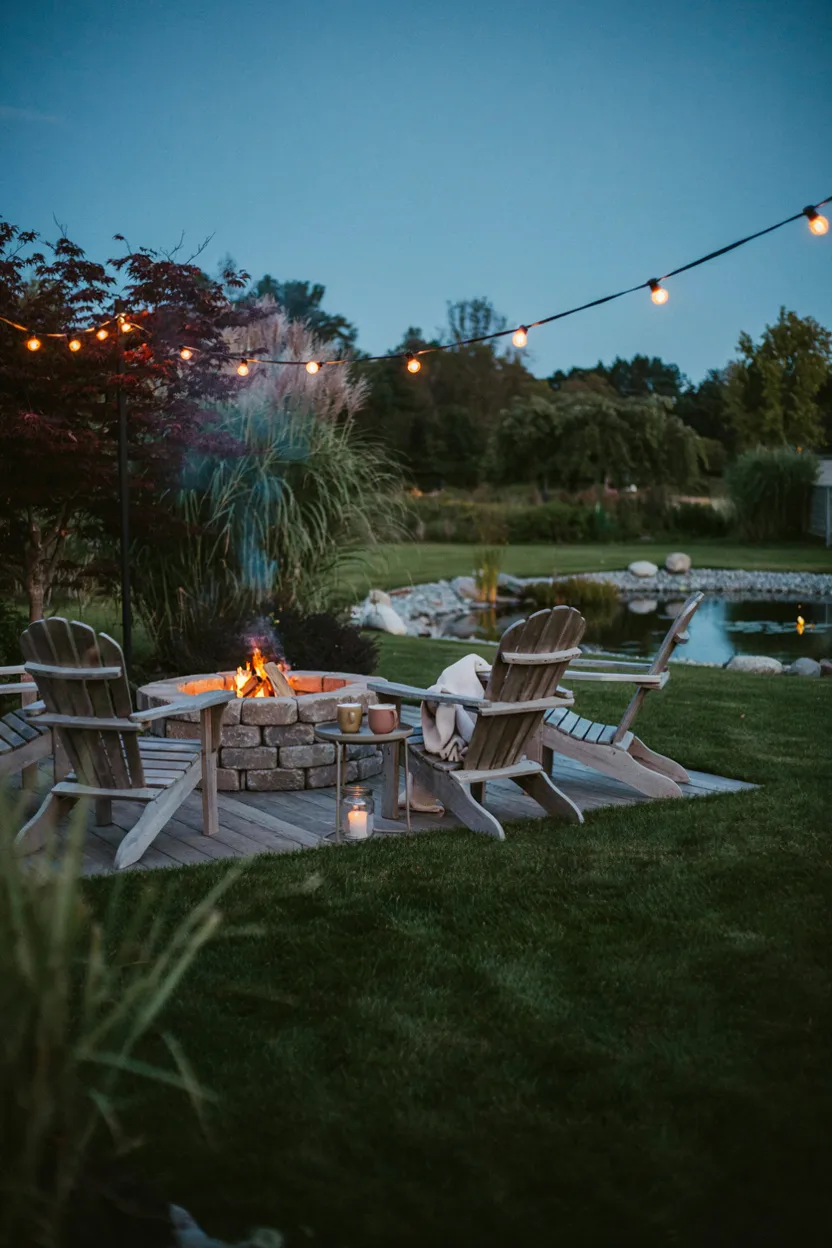 Fire Pit Gathering Area