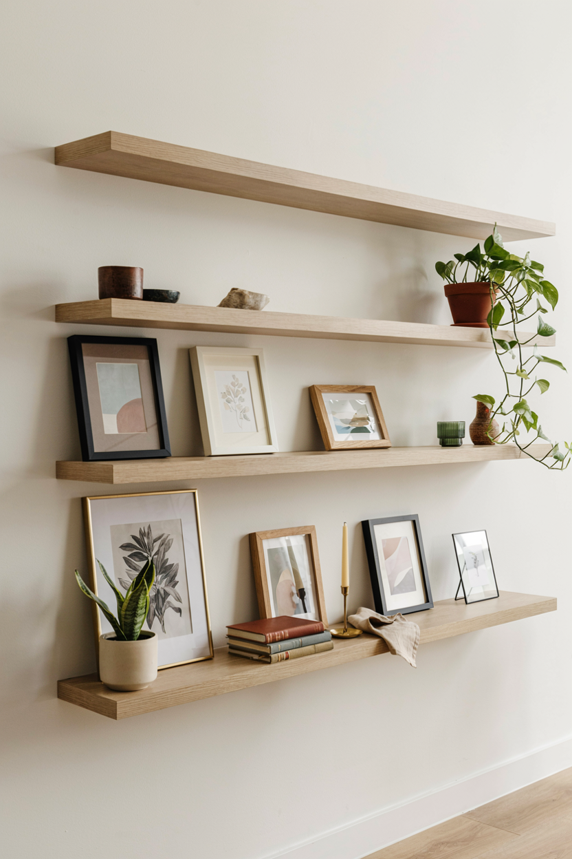 Floating Shelf Gallery