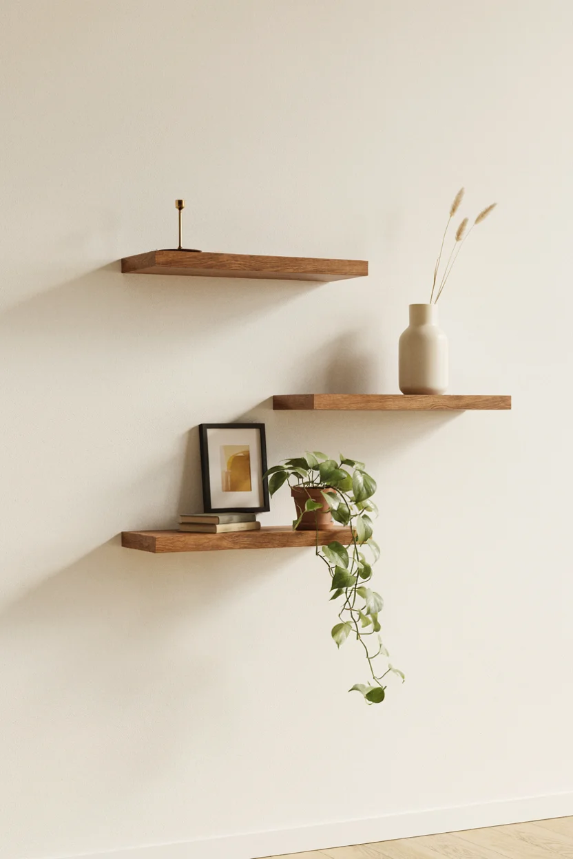Floating Wall Shelves Display