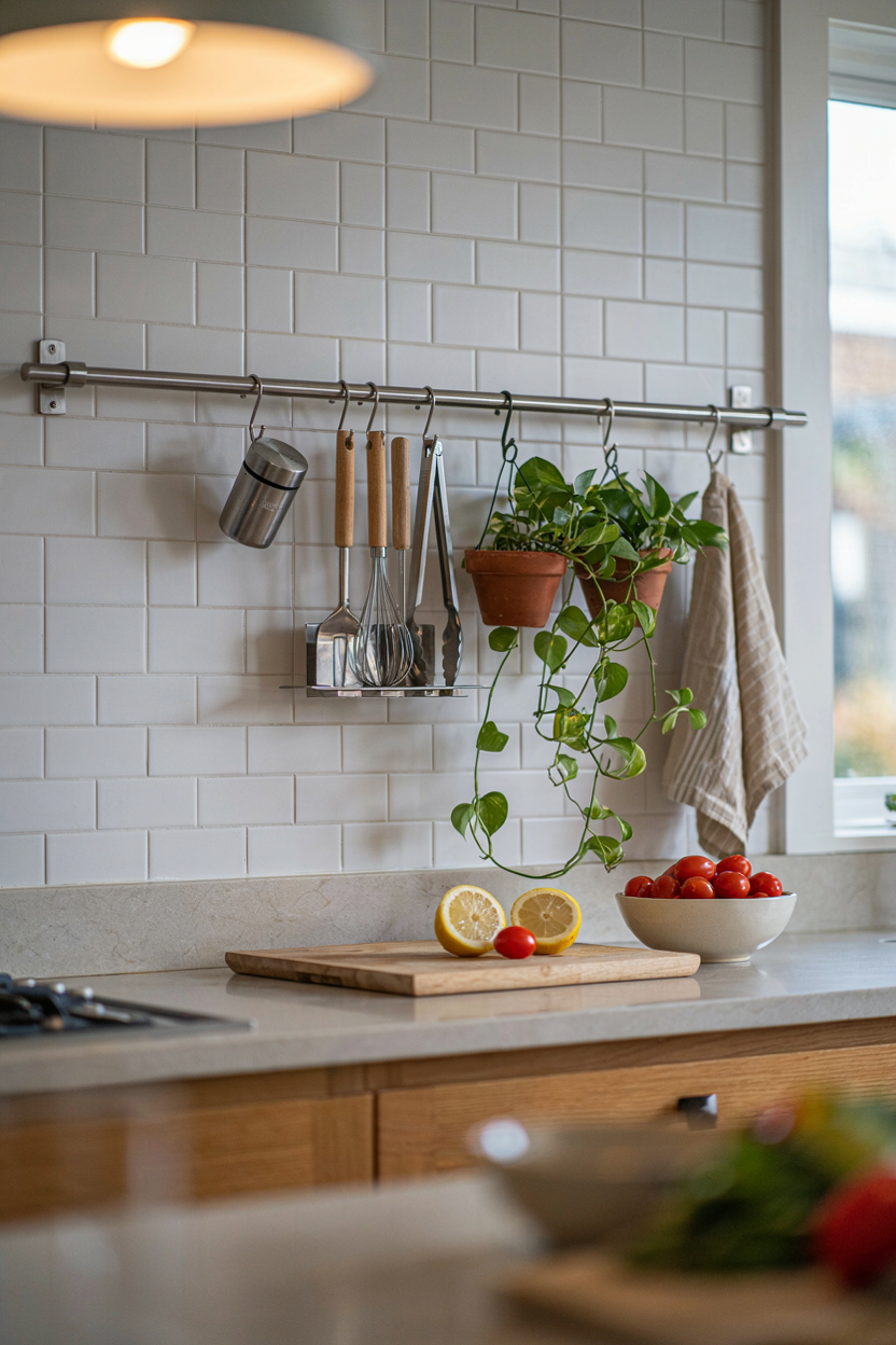  GRUNDTAL Rail Kitchen Organization