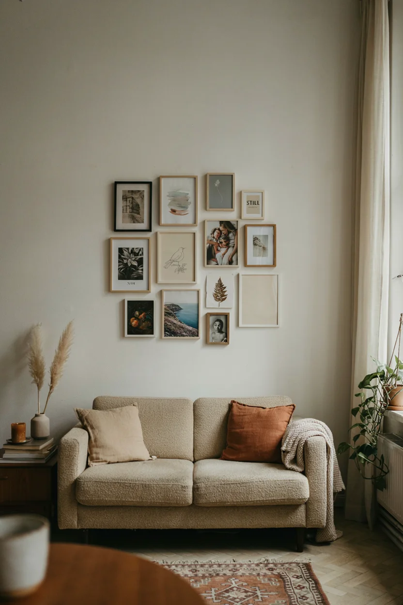  Gallery Wall Above Sofa