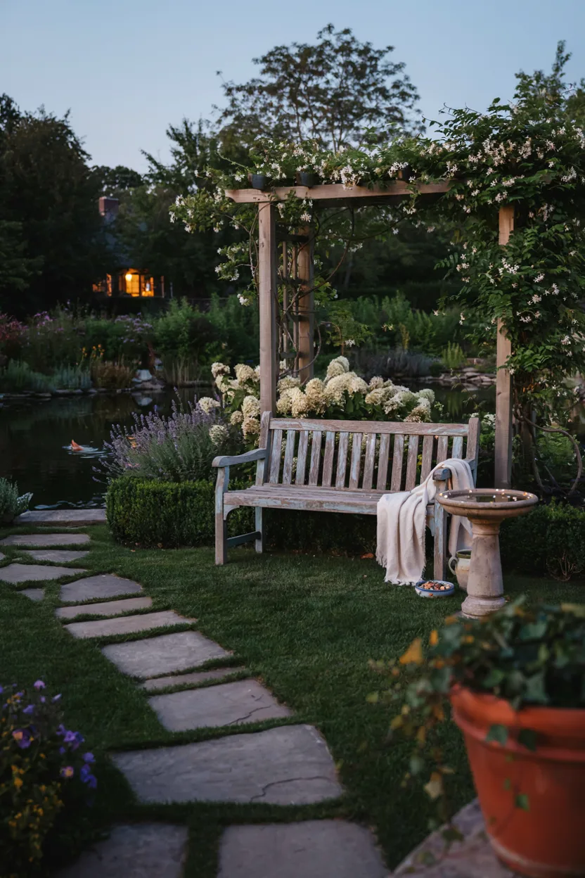 Garden Bench Nook