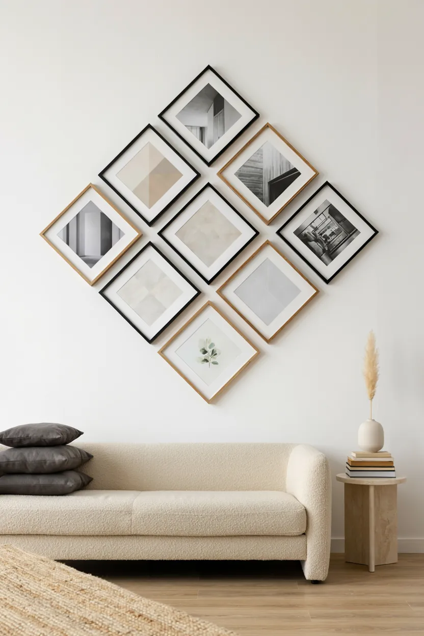 Geometric Arrangement Wall