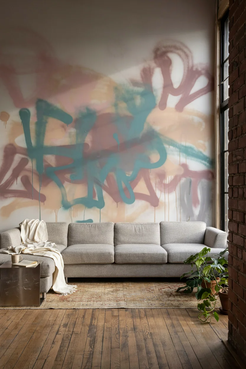  Graffiti-Inspired Wall Art Adds Edge