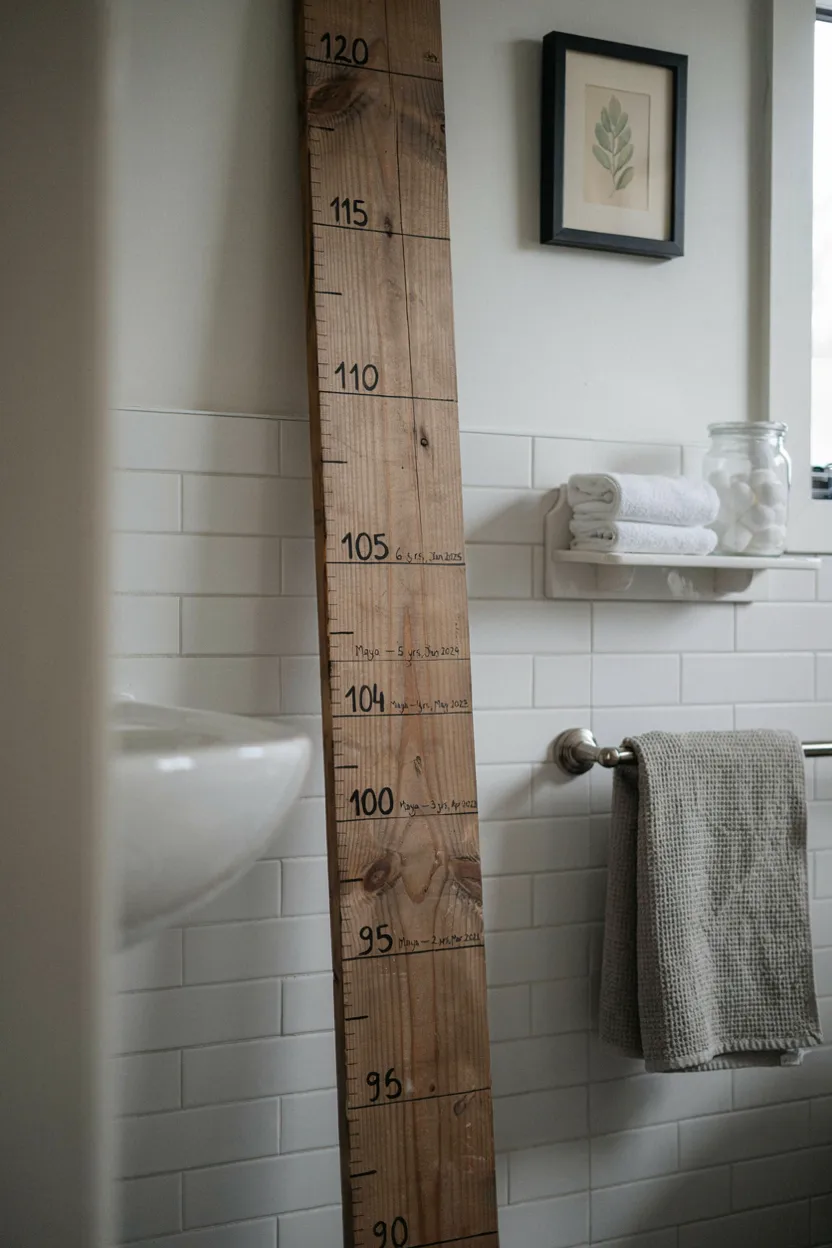  Growth Chart Wall Feature