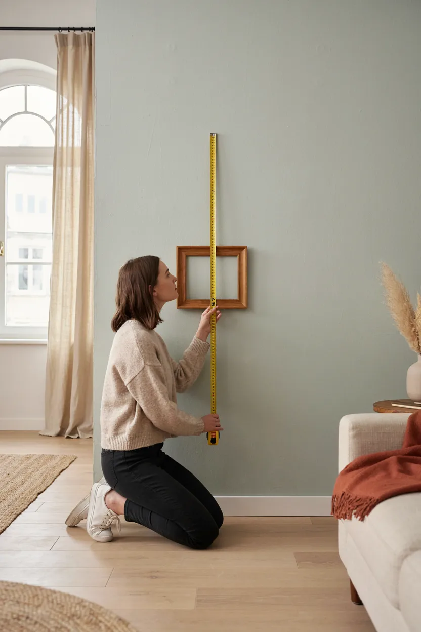 Hanging Frames at the Right Height
