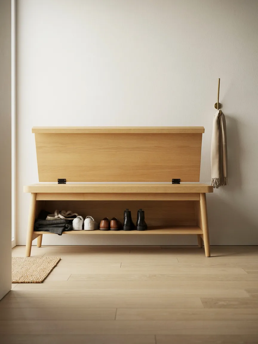 Hidden Storage Bench