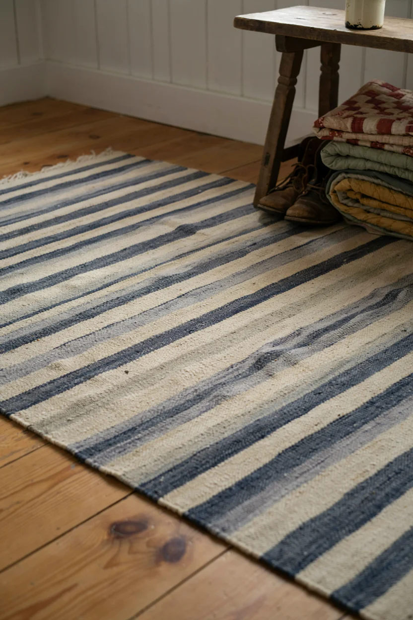 Homespun Rug Layering