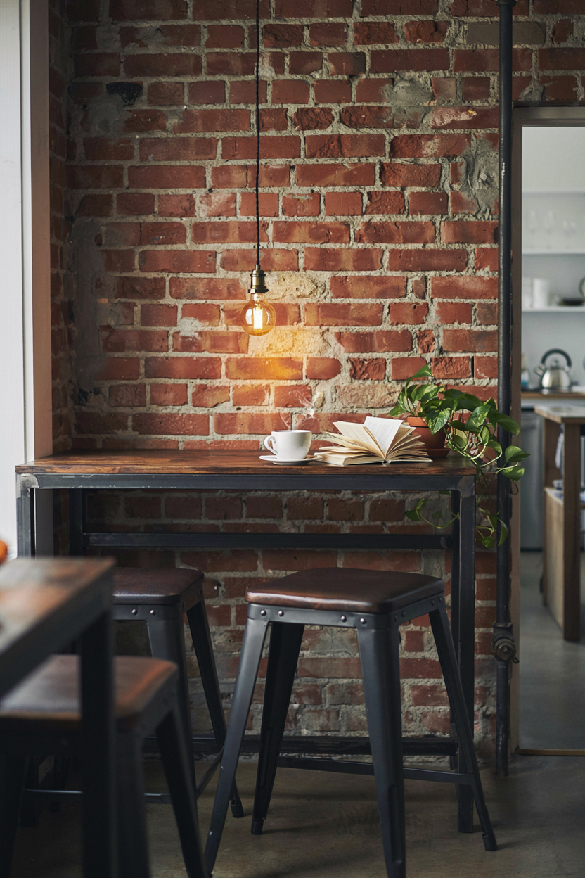  Industrial Style Nook