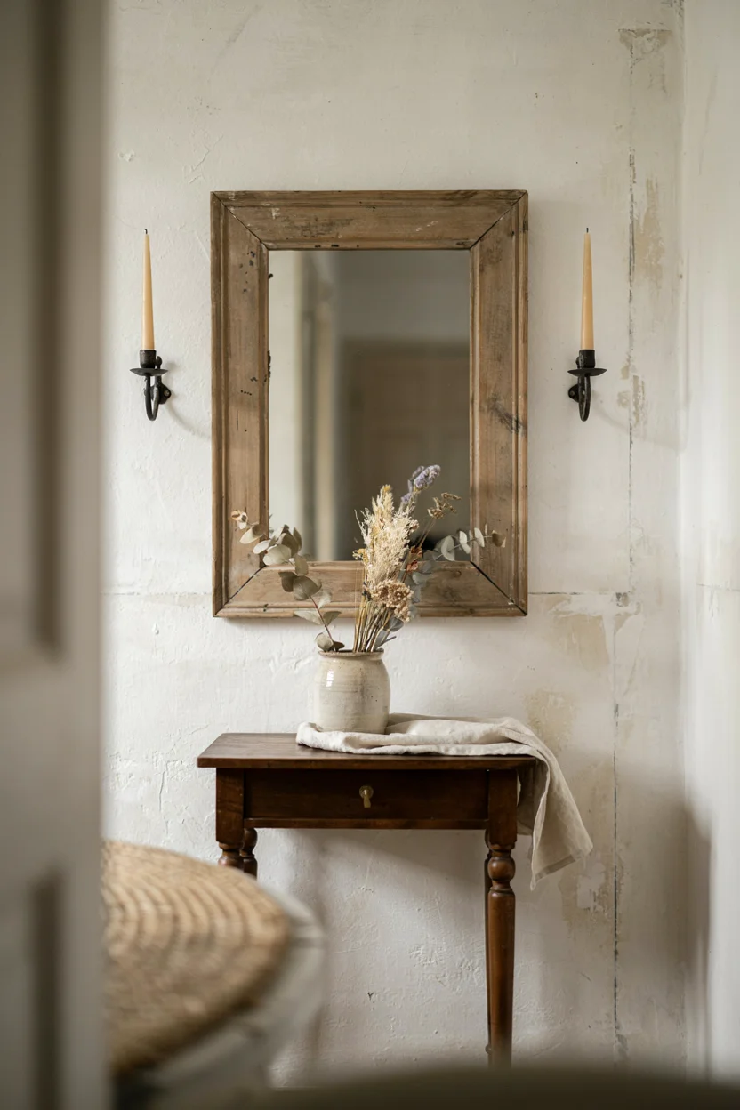 Iron Candle Sconce Pairing