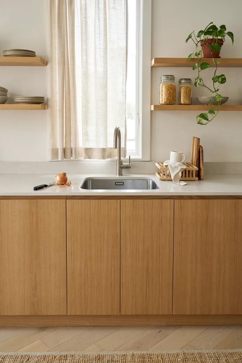  Island with Built-In Sink