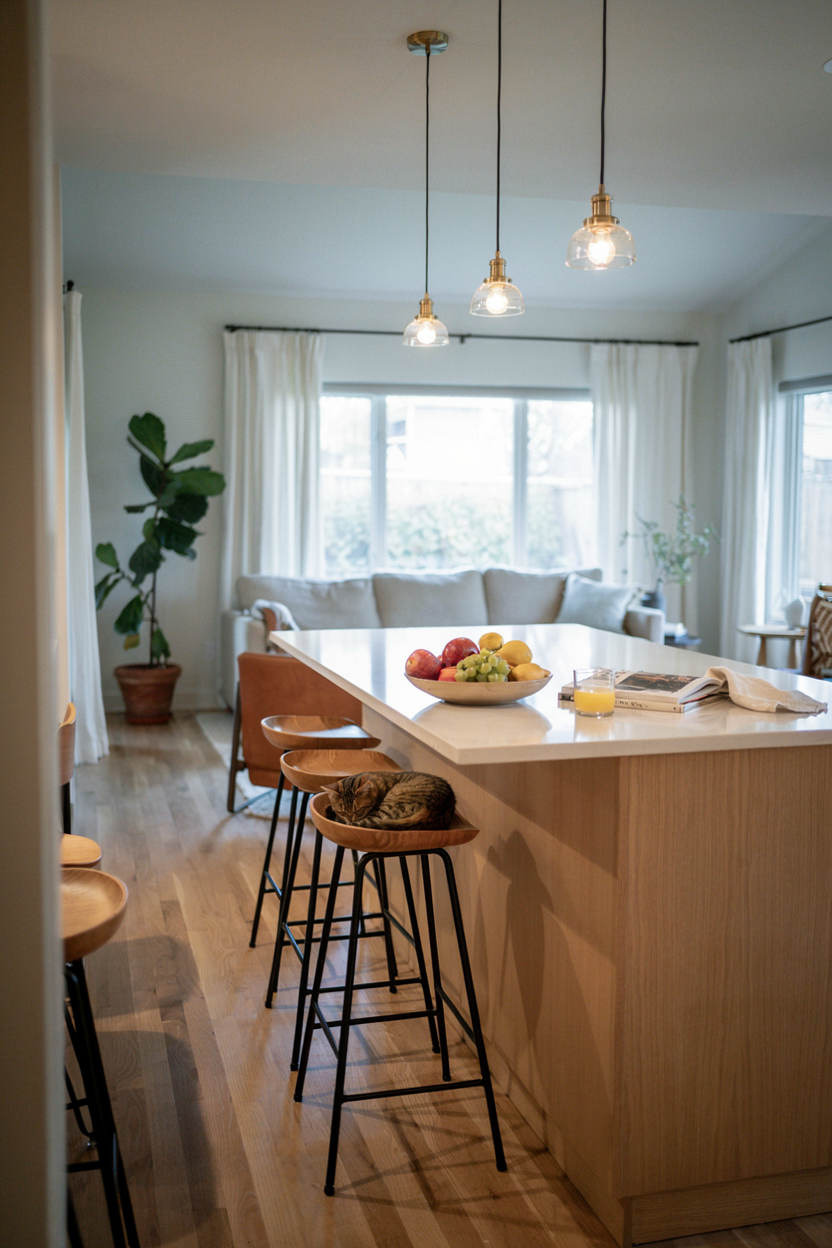 Kitchen Island Breakfast Nook