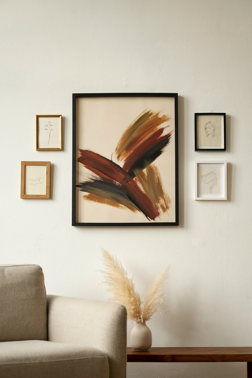 Large Statement Piece with Small Accents