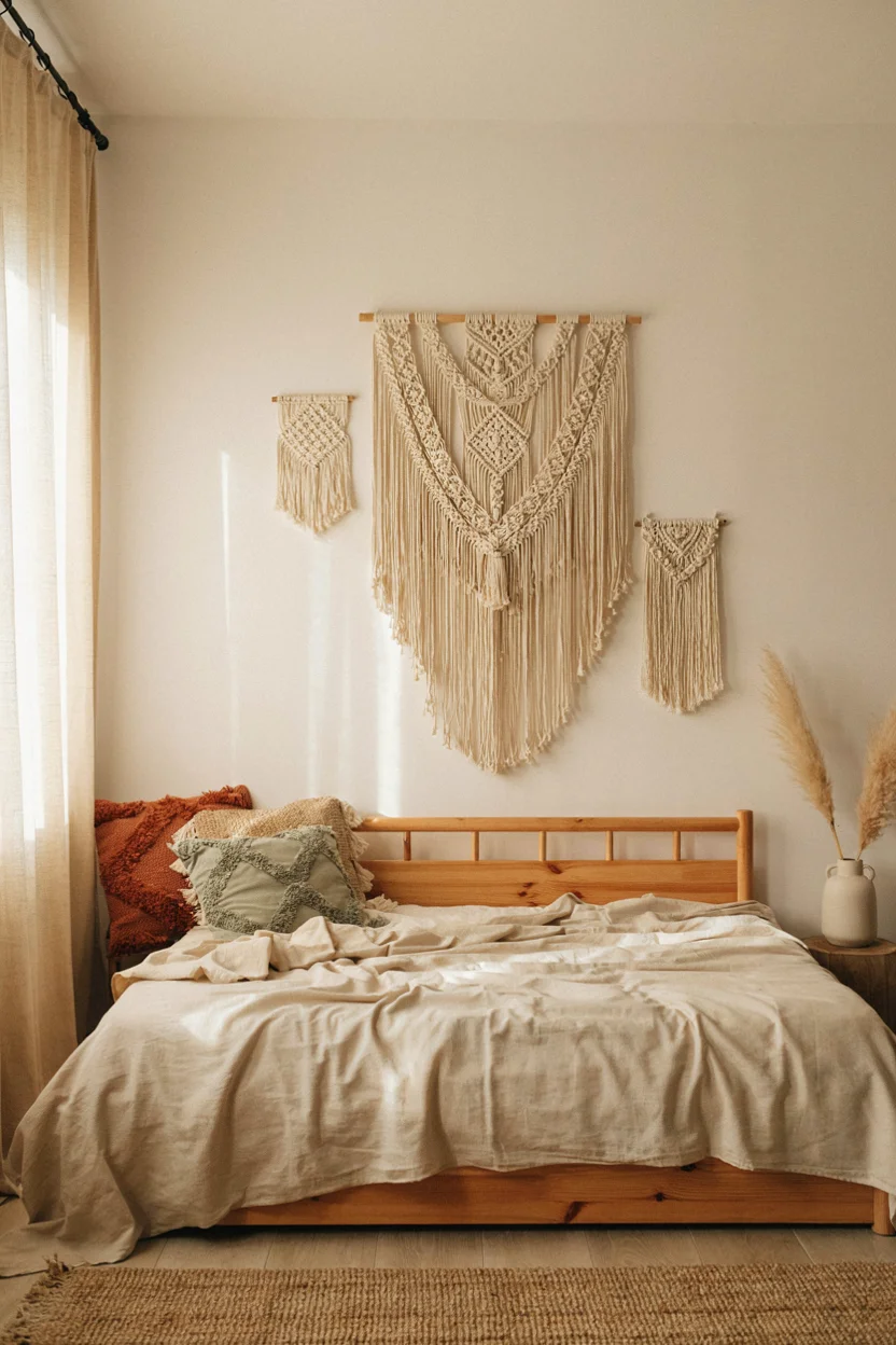 Layered Macrame Wall Hanging