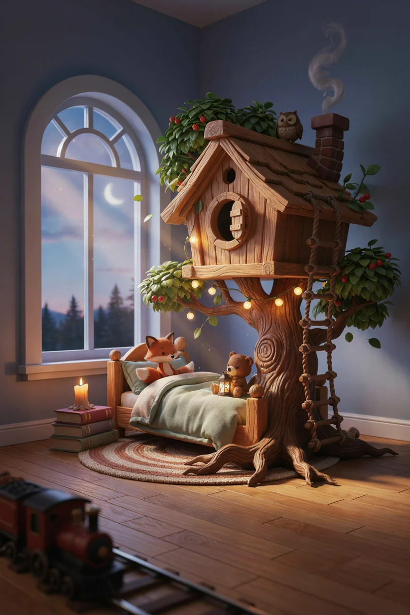 Magical Treehouse Bed Frame