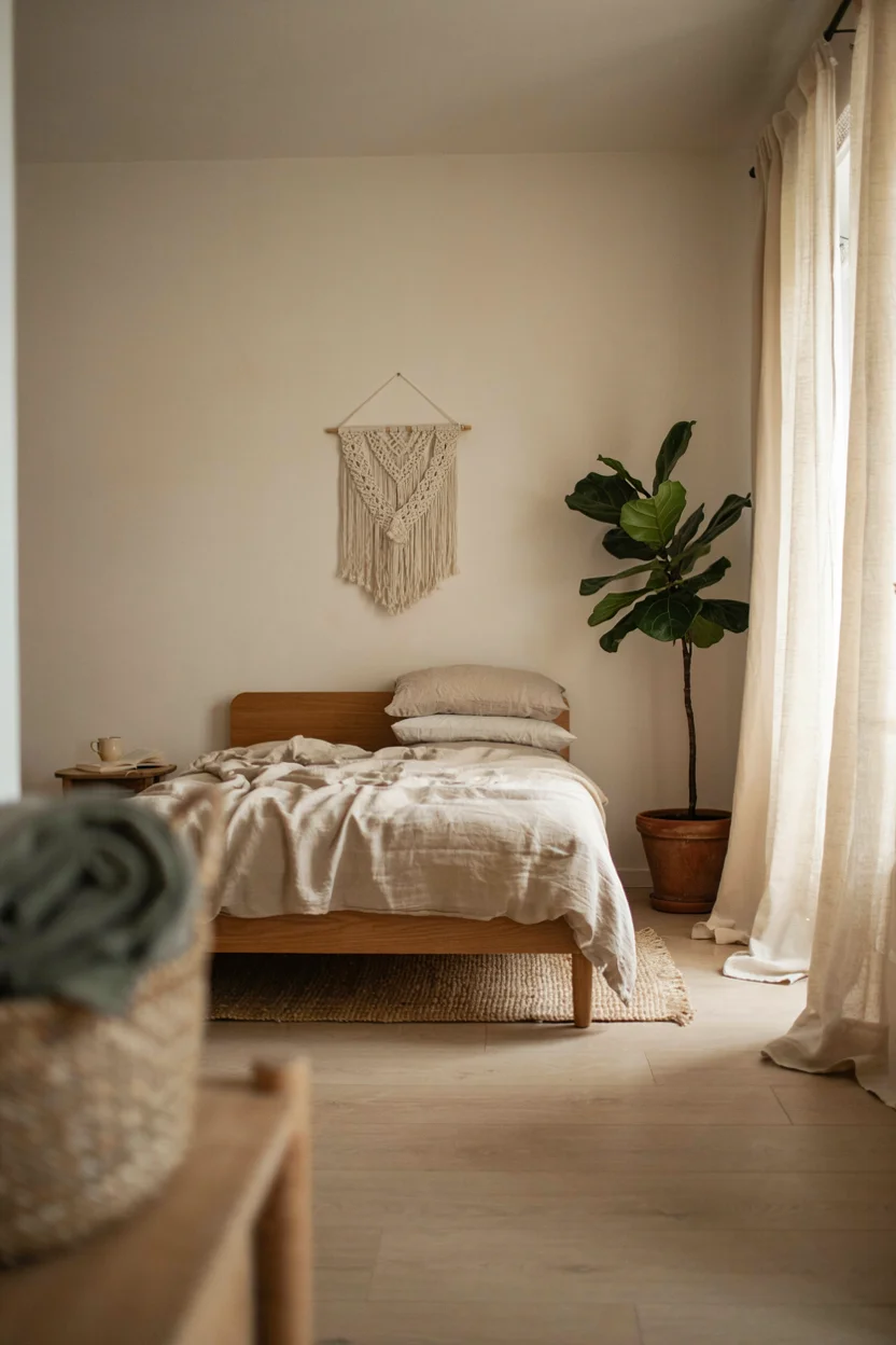Minimalist Boho Sanctuary