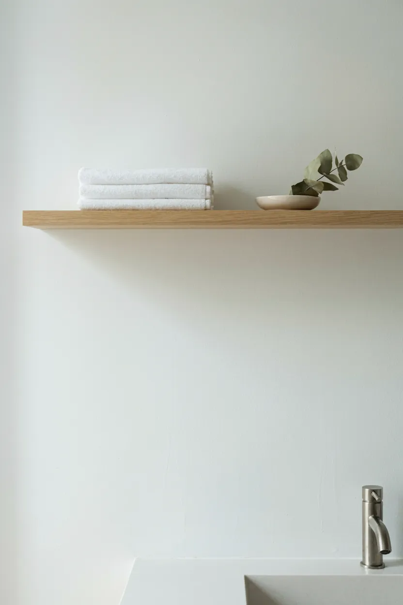 Minimalist Open Shelving