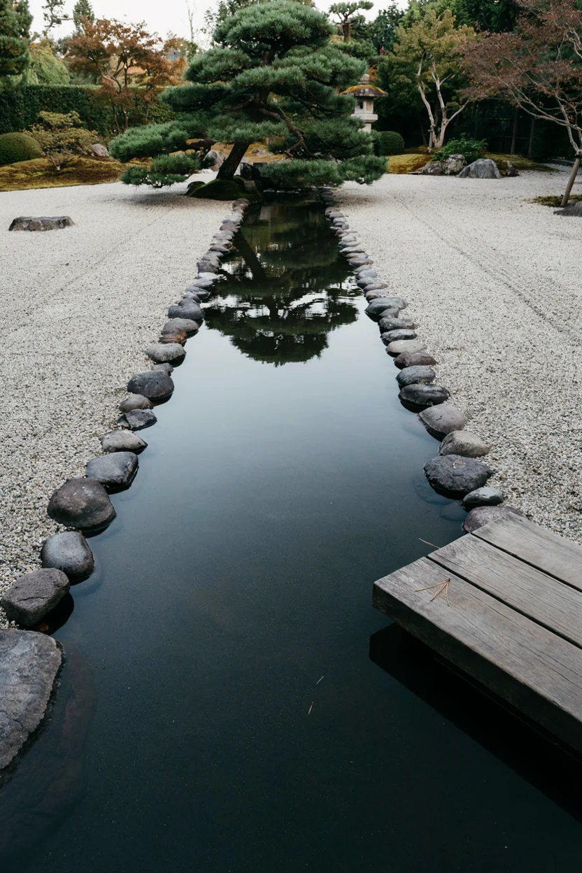 Minimalist Zen Garden Pool