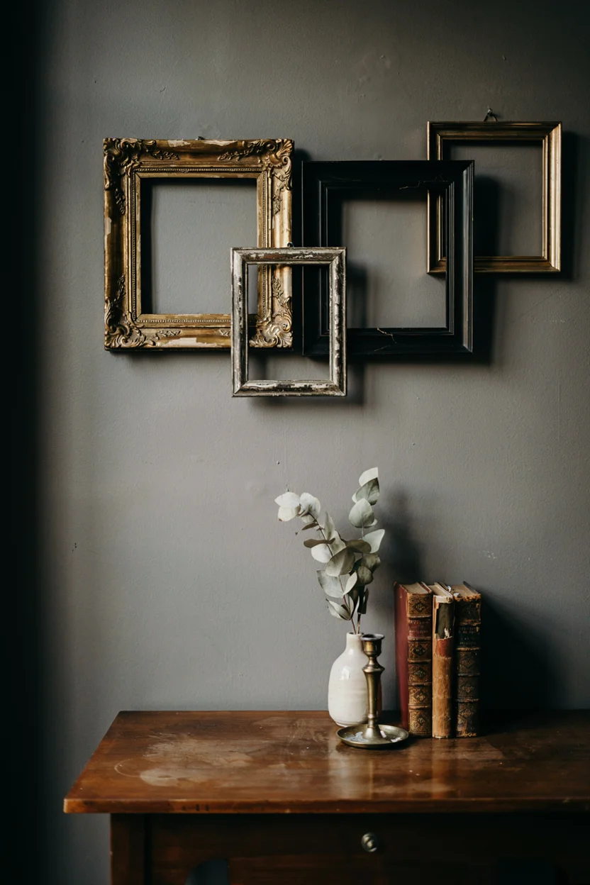  Mismatched Vintage Frames Tell a Story