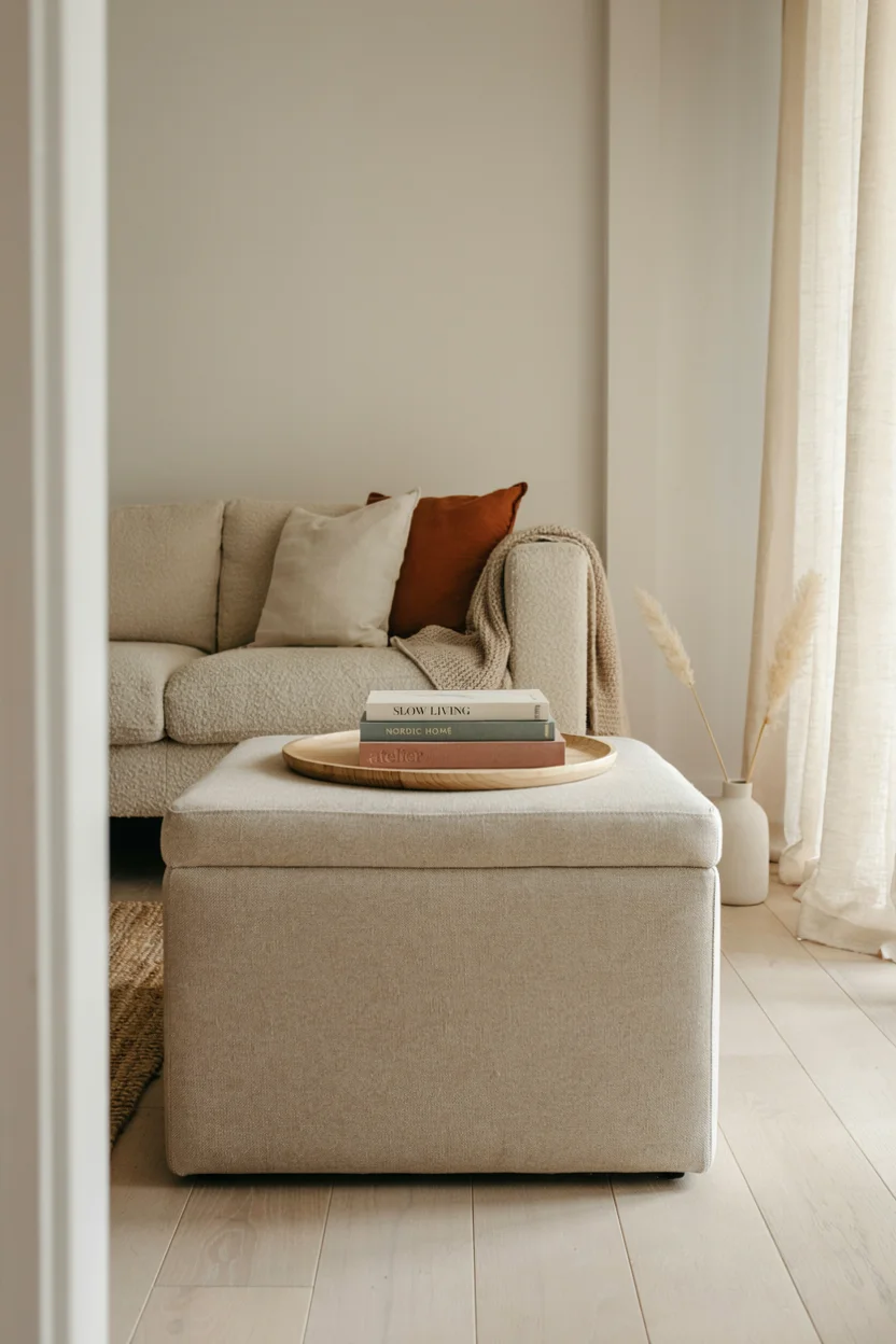 Multi-Functional Storage Ottoman