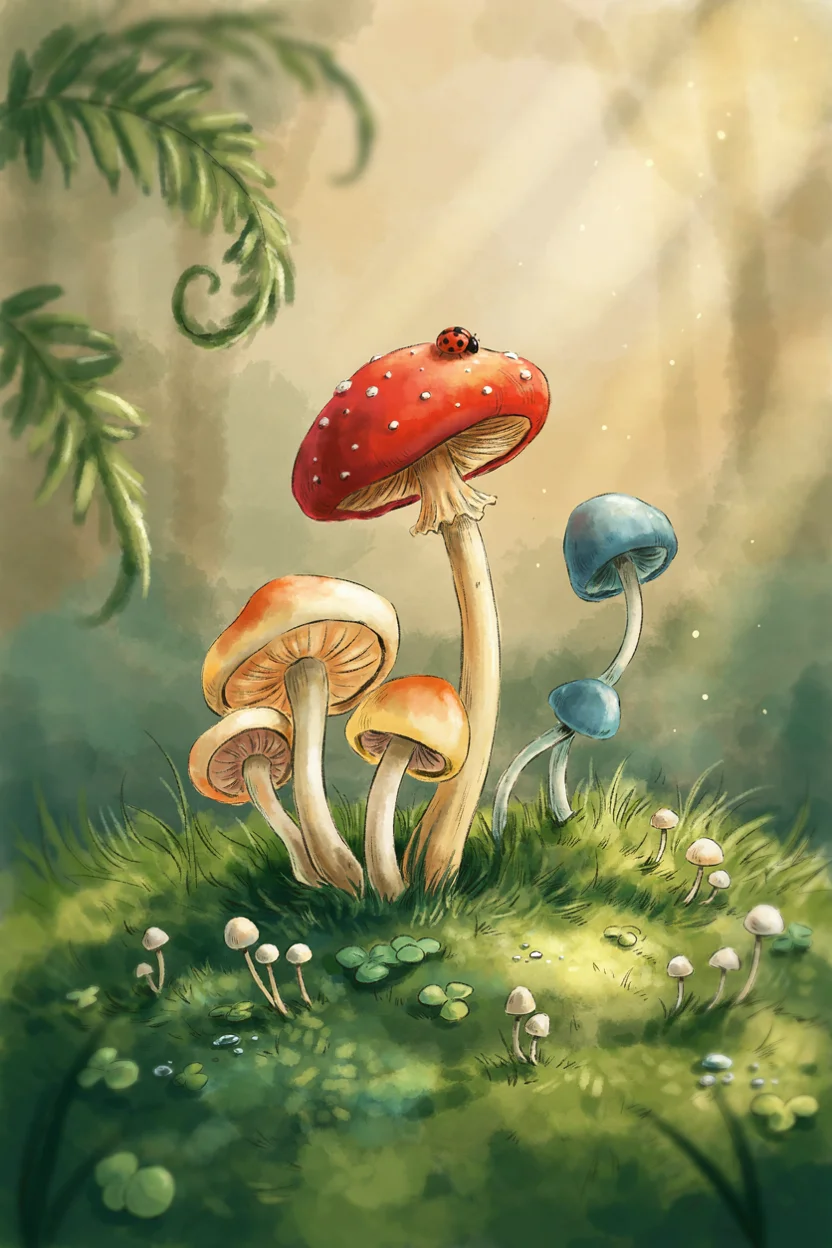 Mushroom & Toadstool Accents