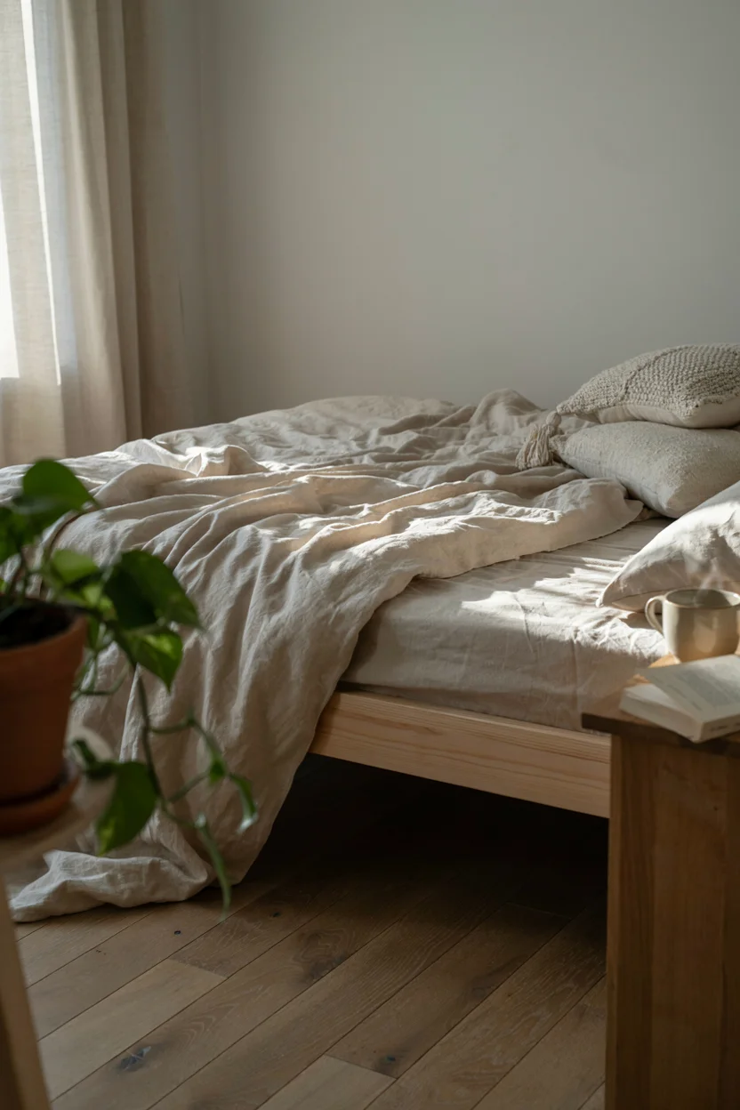 Natural Linen Bedding Retreat