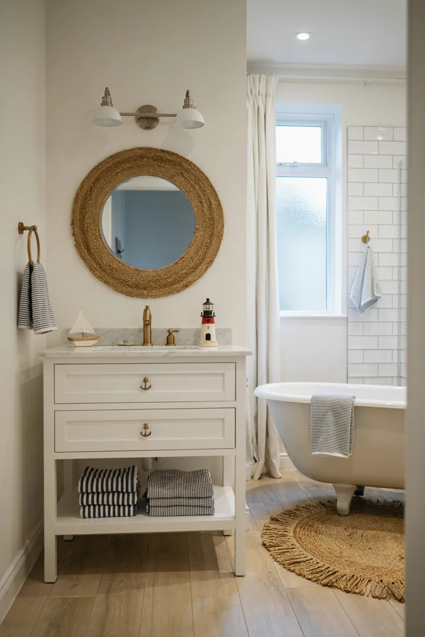  Nautical Theme Bathroom