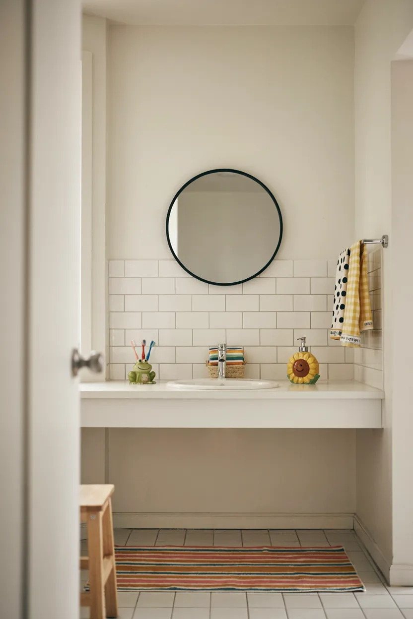 Neutral Base with Playful Accessories