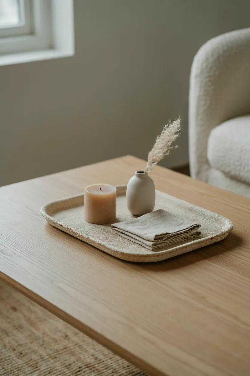  Neutral Linen Tray for Everyday Simplicity