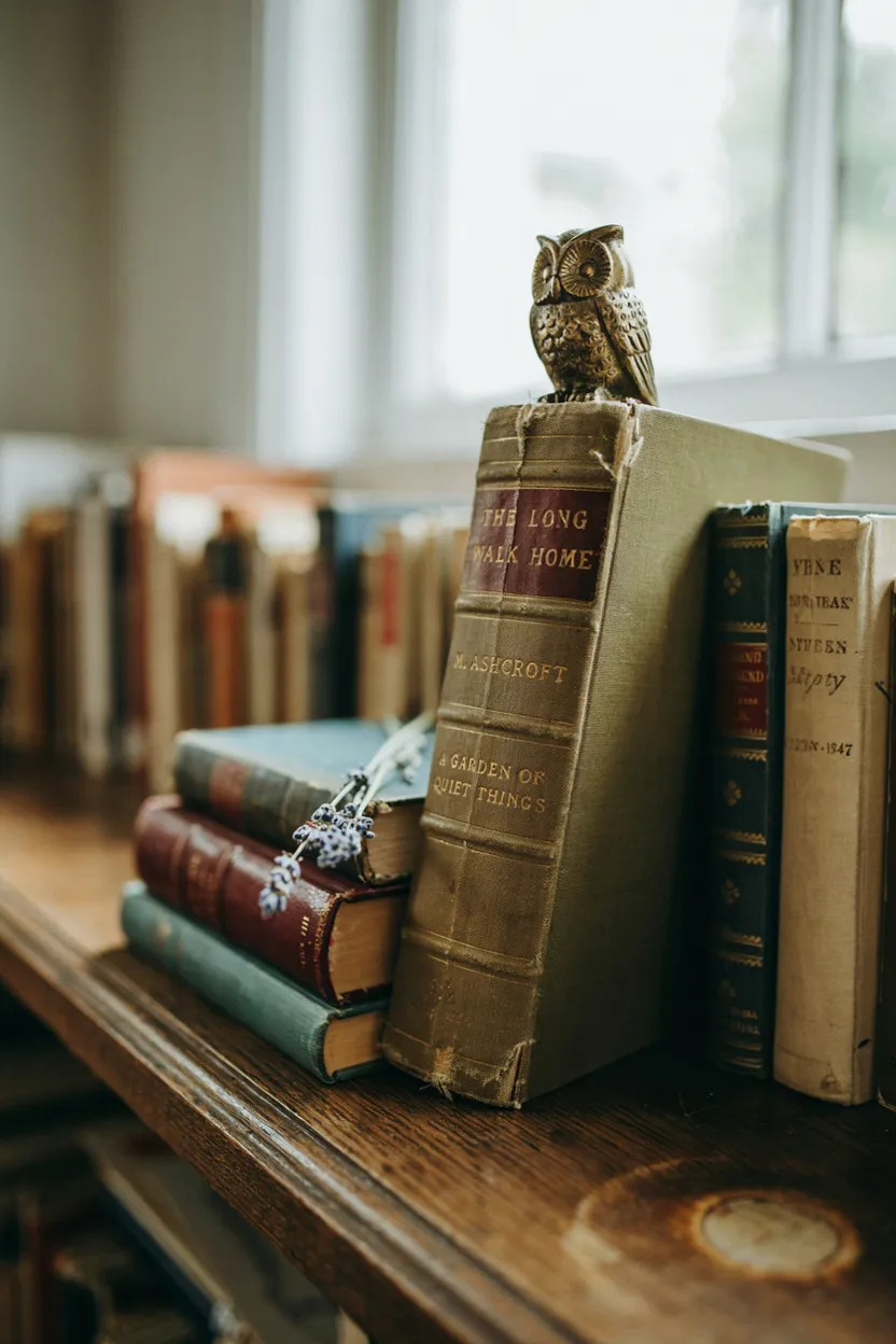 Old Books Styled Display